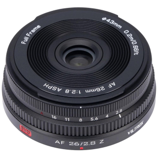 Viltrox AF 26mm f/2.8 EVO Full-Frame Nikon Z Viltrox AF 26mm f/2.8 EVO Full-Frame Nikon Z